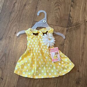 Lulu Pink Polka Dot Dress (Girl) Small